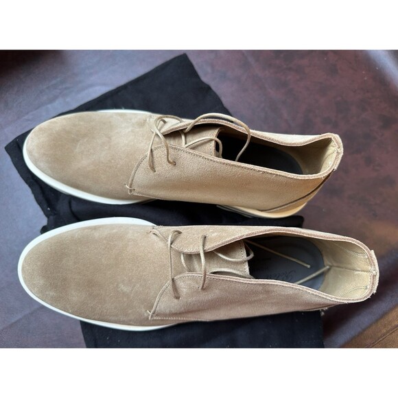 Robert Clergerie Paris Men’s Tan Suede Boot size New 10.5 U.S. 43.5 EU main image 4